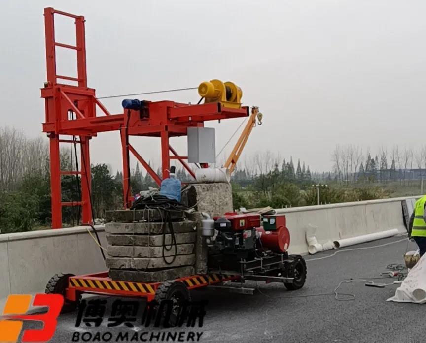 高速橋梁(liáng)排水管安裝(zhuang)及橋底檢修(xiū)平台