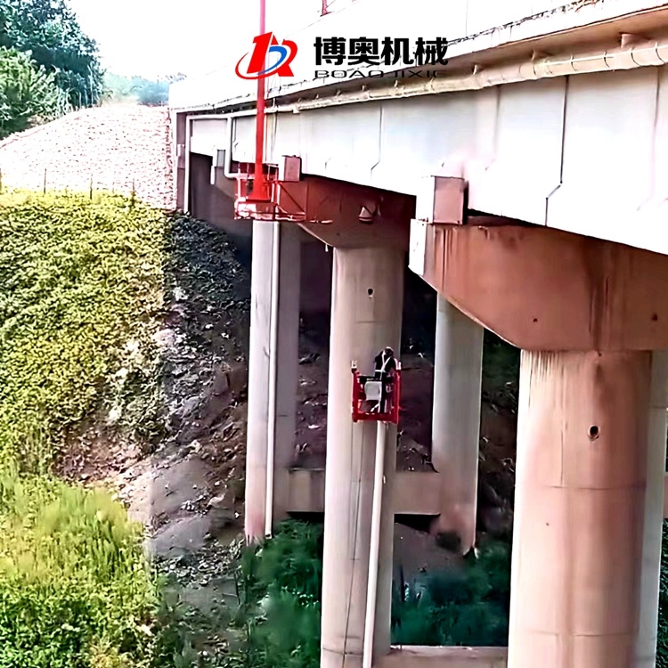 Q5M電動型(xíng)橋梁排水管(guan)安裝施工車(che)