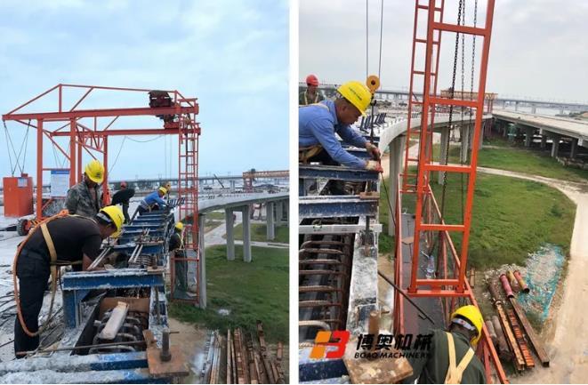 高速橋梁(liang)護欄模闆台(tái)車使用方法(fǎ)