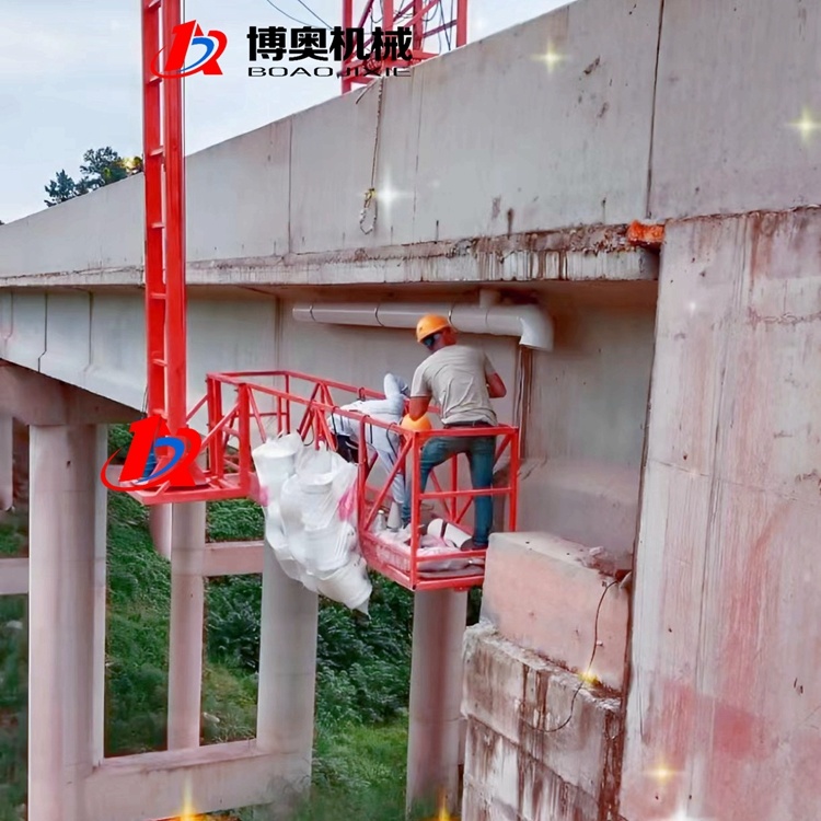 Q5M電動型橋梁(liáng)排水管安裝(zhuang)施工車