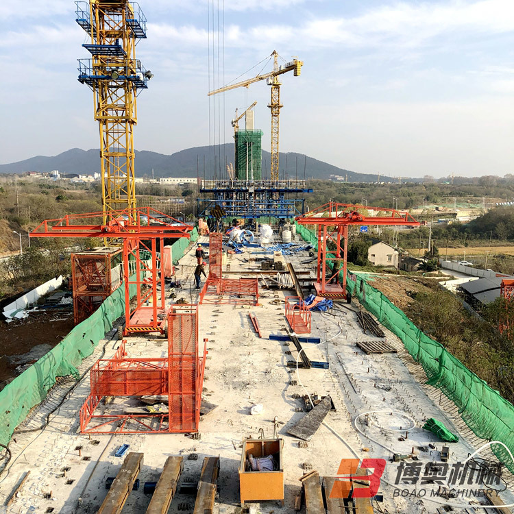 新型防撞牆(qiang)模闆施工台車(chē)