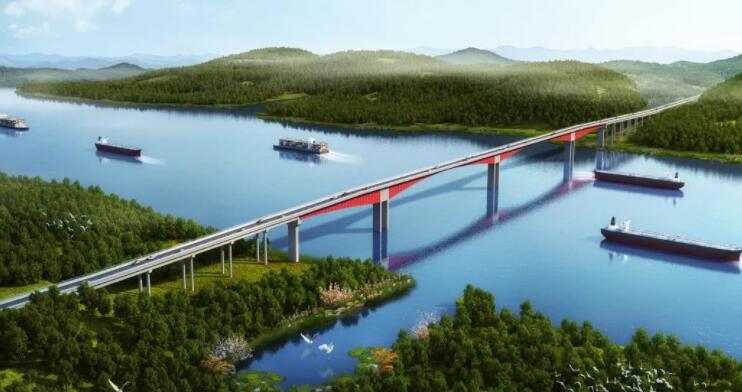 同類型世界最大(da)跨徑！北投集團投(tóu)資建設的飛龍大(dà)橋開工