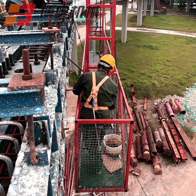 咸阳尔易(yì)金属制造集团(tuán)(WAP站)橋梁防撞牆(qiáng)模闆拆裝安全(quan)施工台車